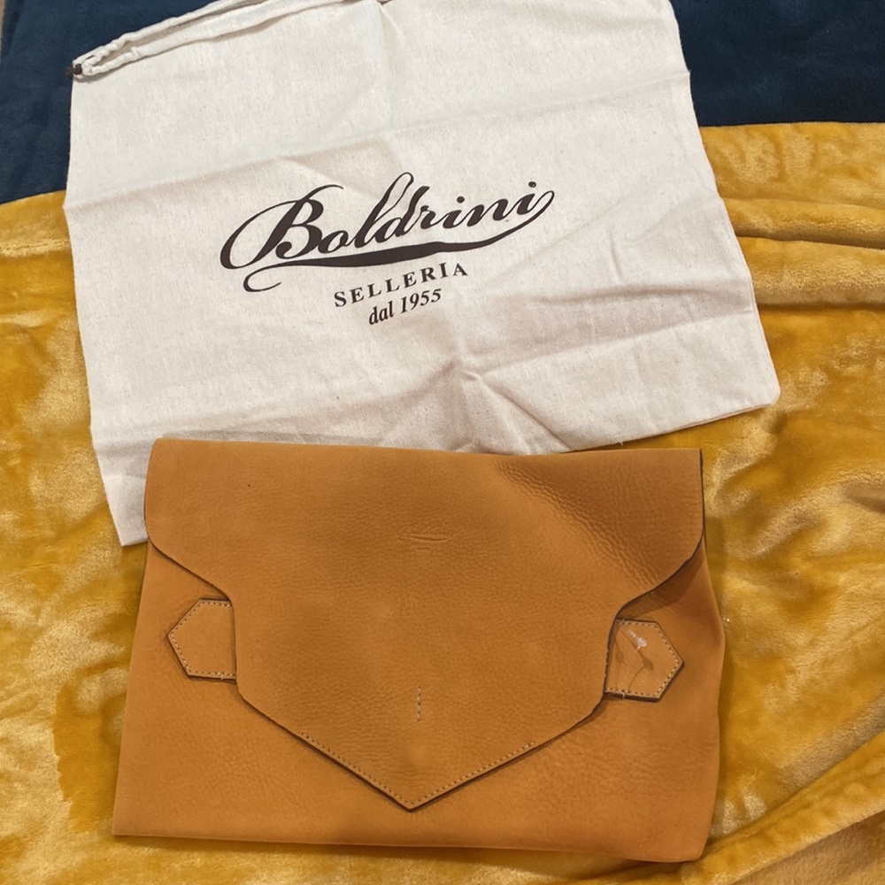 Boldrini Selleria Genuine Florentine Vacchetta Leather. NWOT